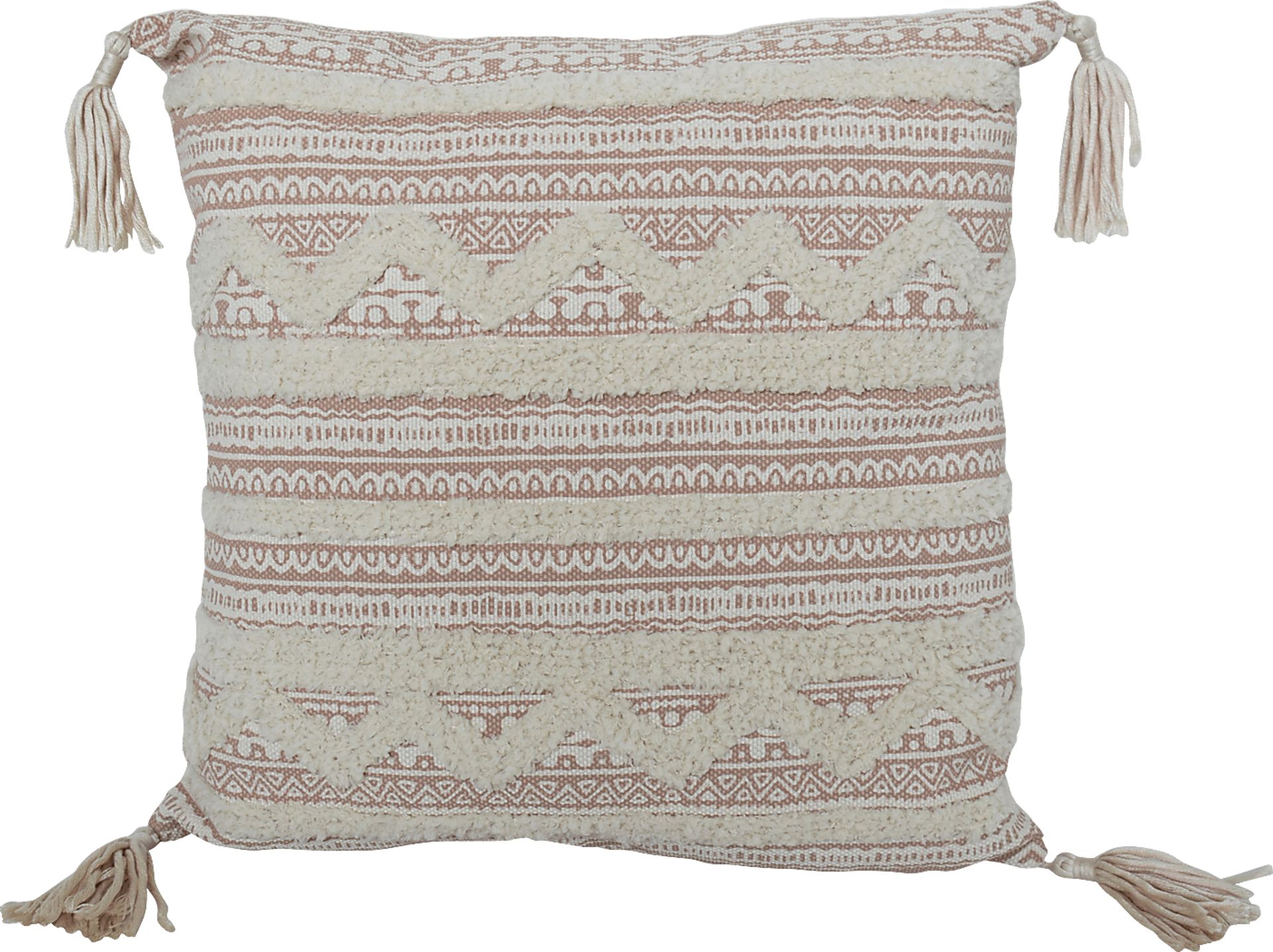 Gaberonne Beige Throw Pillow - Image 1