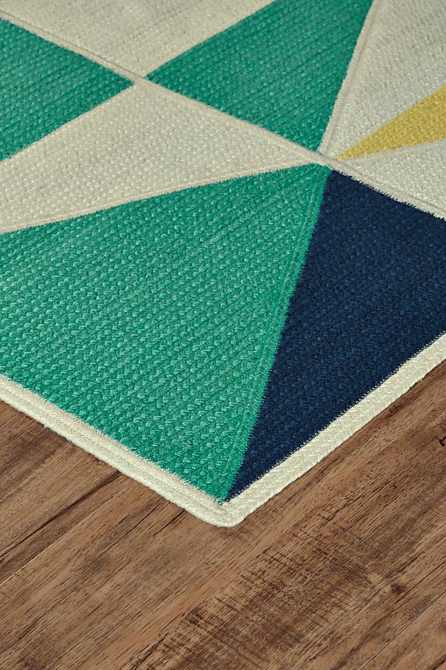 Gabi Green 8' x 11' Rug - Thumbnail - Image 3