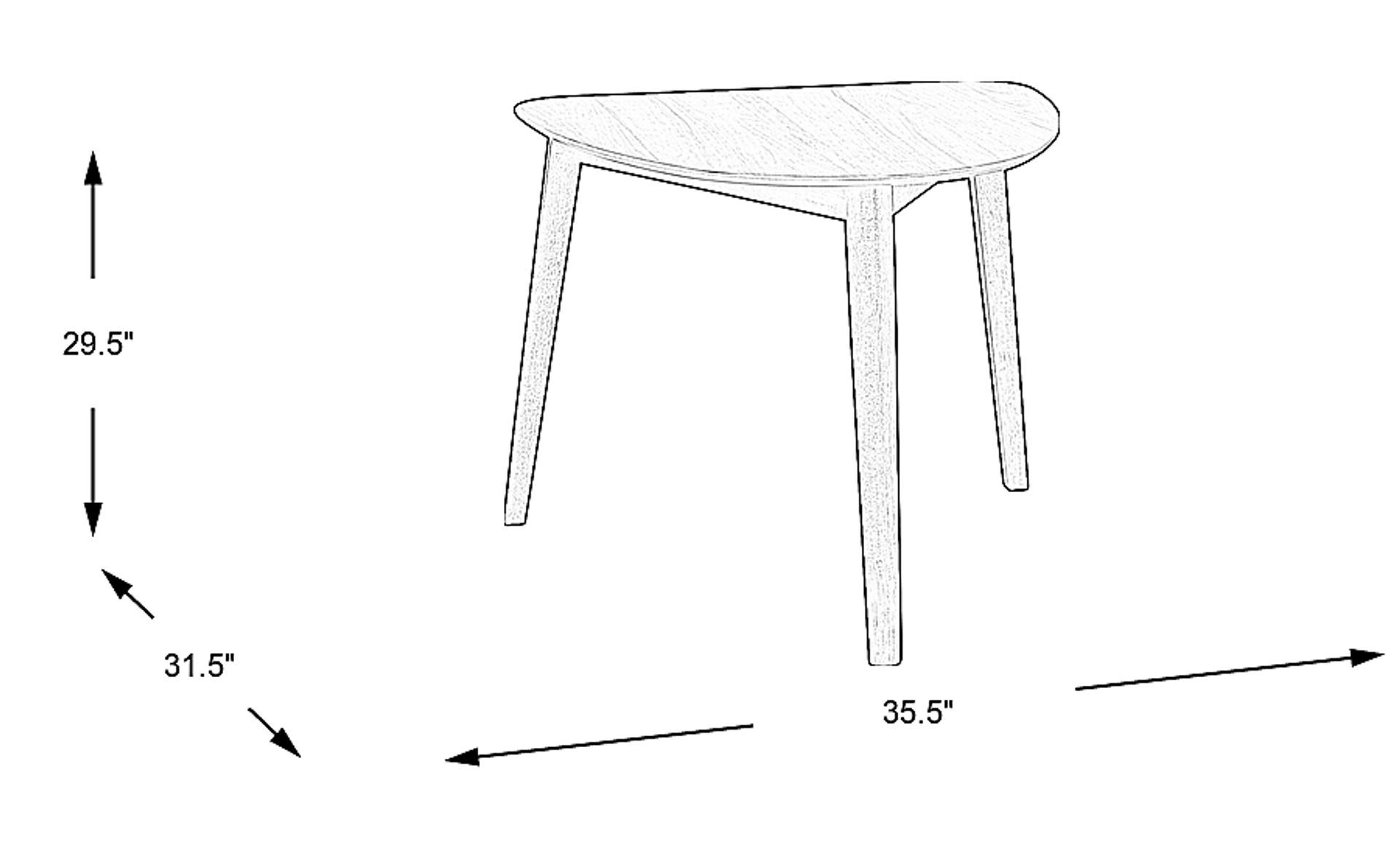 Dimension Image. Please refer to the Dimension Tab on this page for dimension details.