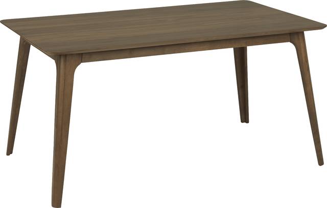 Gabian Square Walnut 5 Pc Rectangle Dining Room - Thumbnail - Image 2