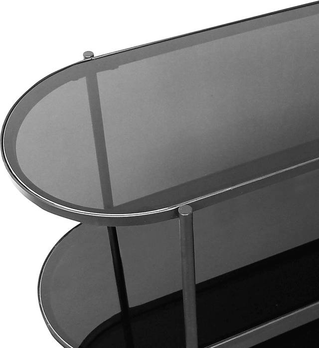 Gablebend Black Console Table - Thumbnail - Image 4