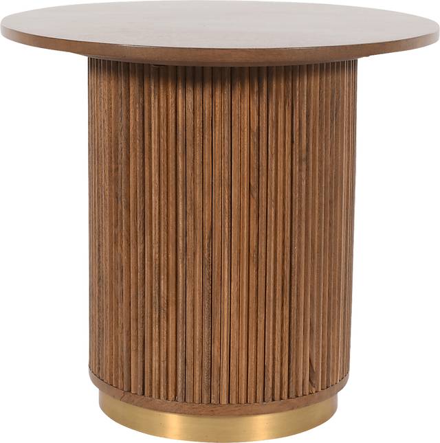 Gabre II Brown Accent Table - Thumbnail - Image 1