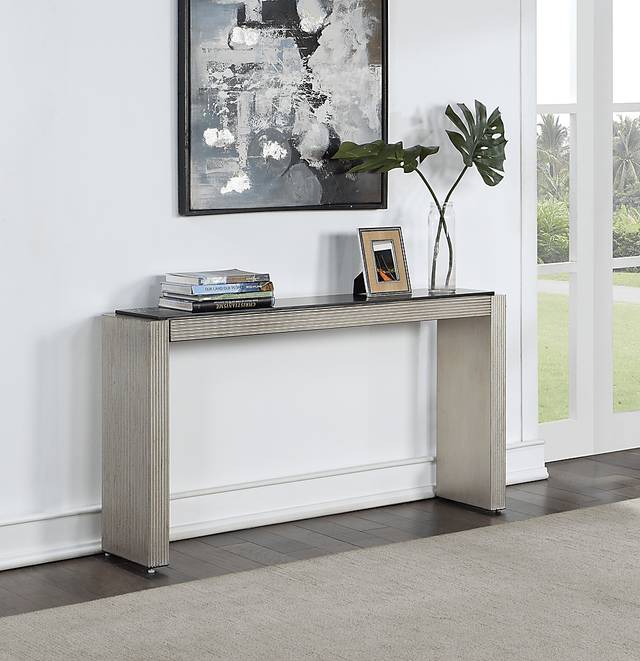 Gabris Gray Console Table - Thumbnail - Image 3