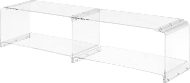 Gadri Clear Console Table - Thumbnail - Image 1