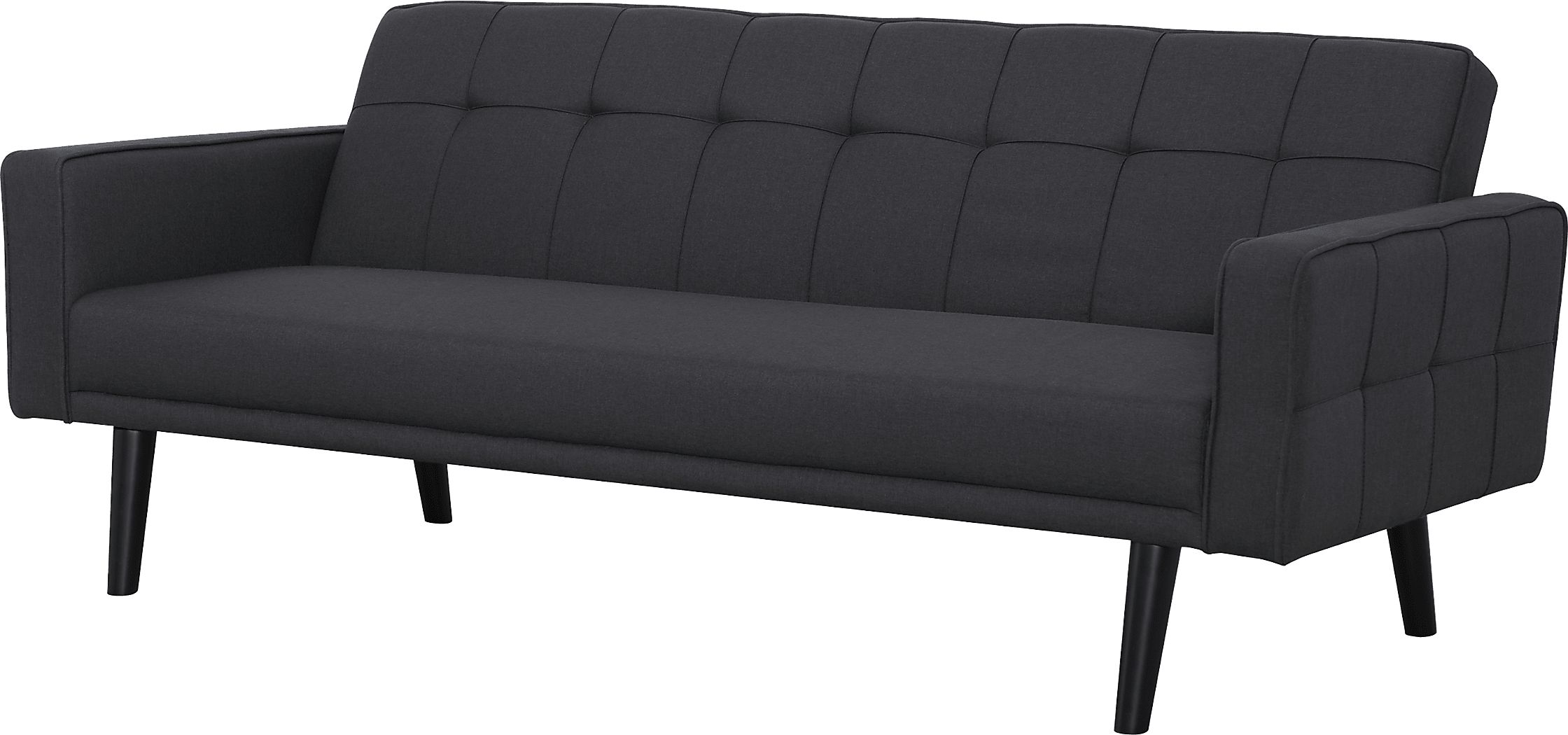 Gadwall Dark Gray Futon Rooms To Go