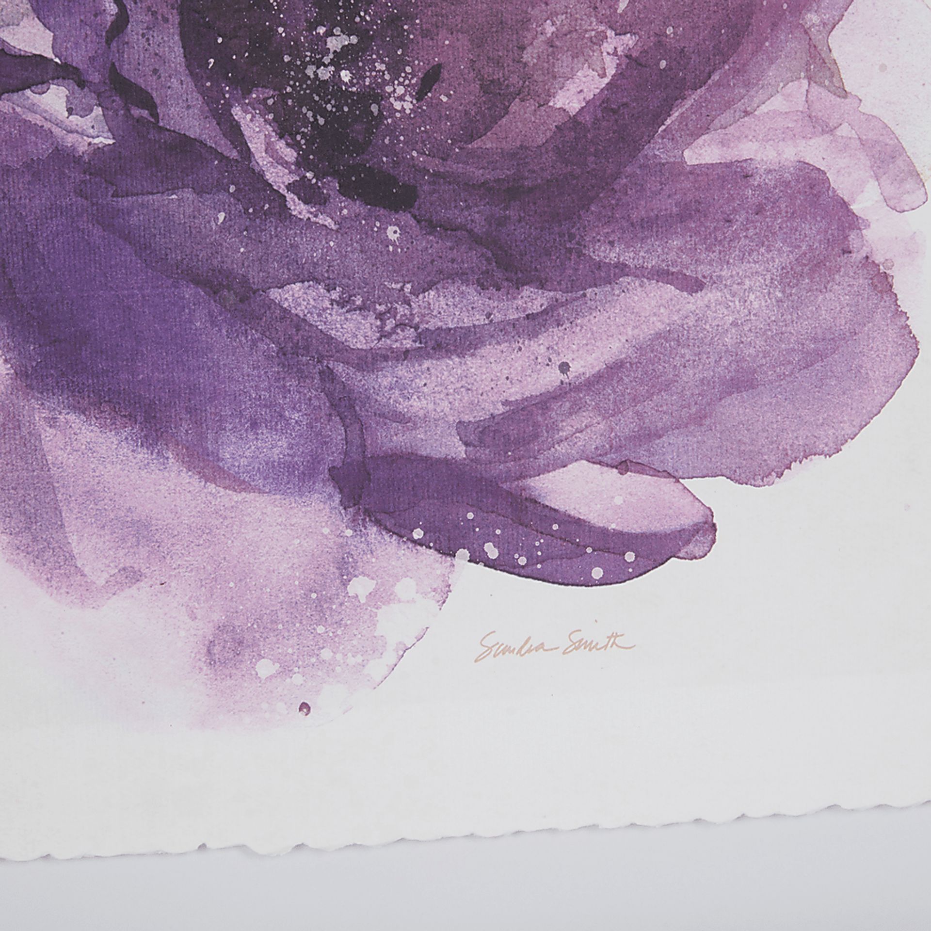 Gaedke Purple Framed Graphic Artwork 2 Piece Set - Image 3