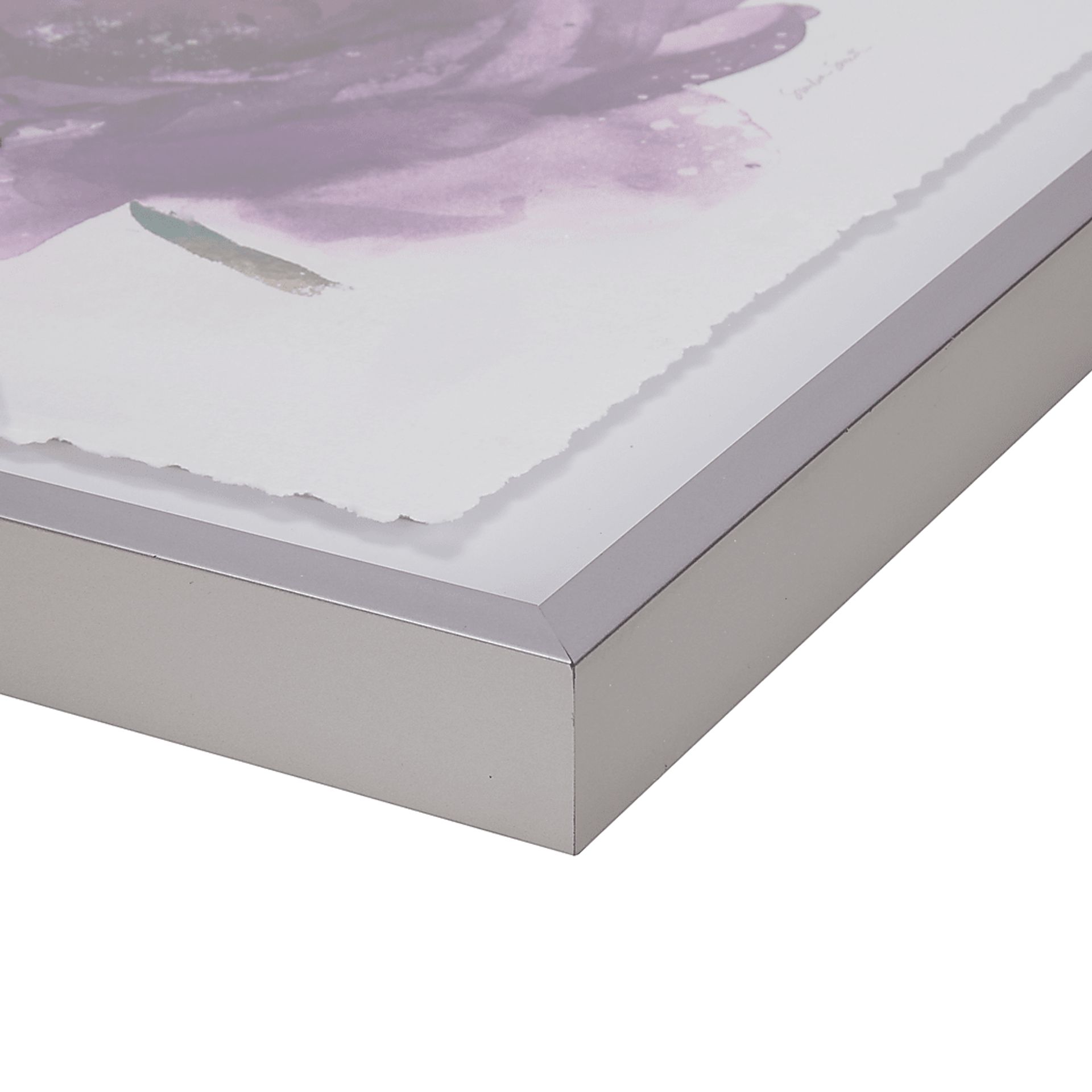 Gaedke Purple Framed Graphic Artwork 2 Piece Set - Image 4