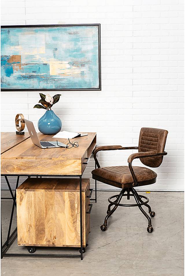 Gaillon Brown Desk - Thumbnail - Image 4