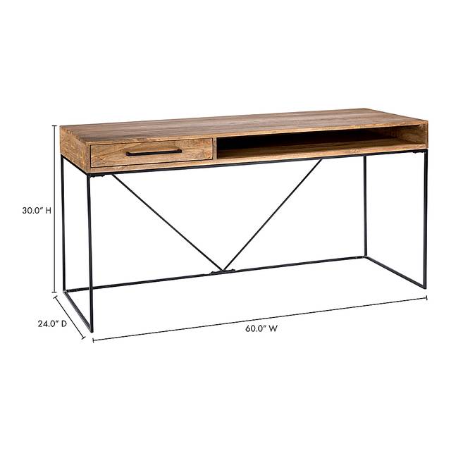 Gaillon Brown Desk - Thumbnail - Image 6