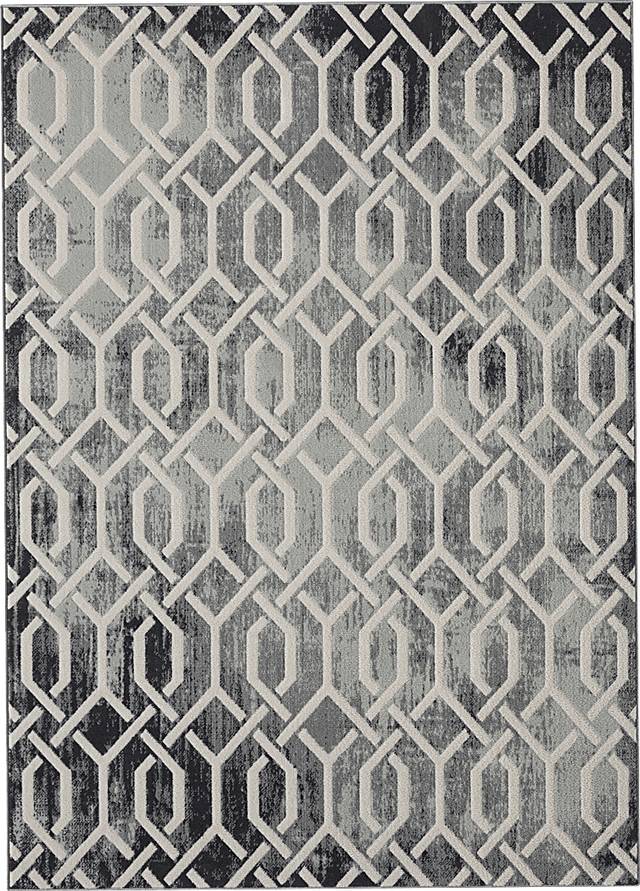 Gainswood Gray 7'9 x 9'9 Rug - Thumbnail - Image 1
