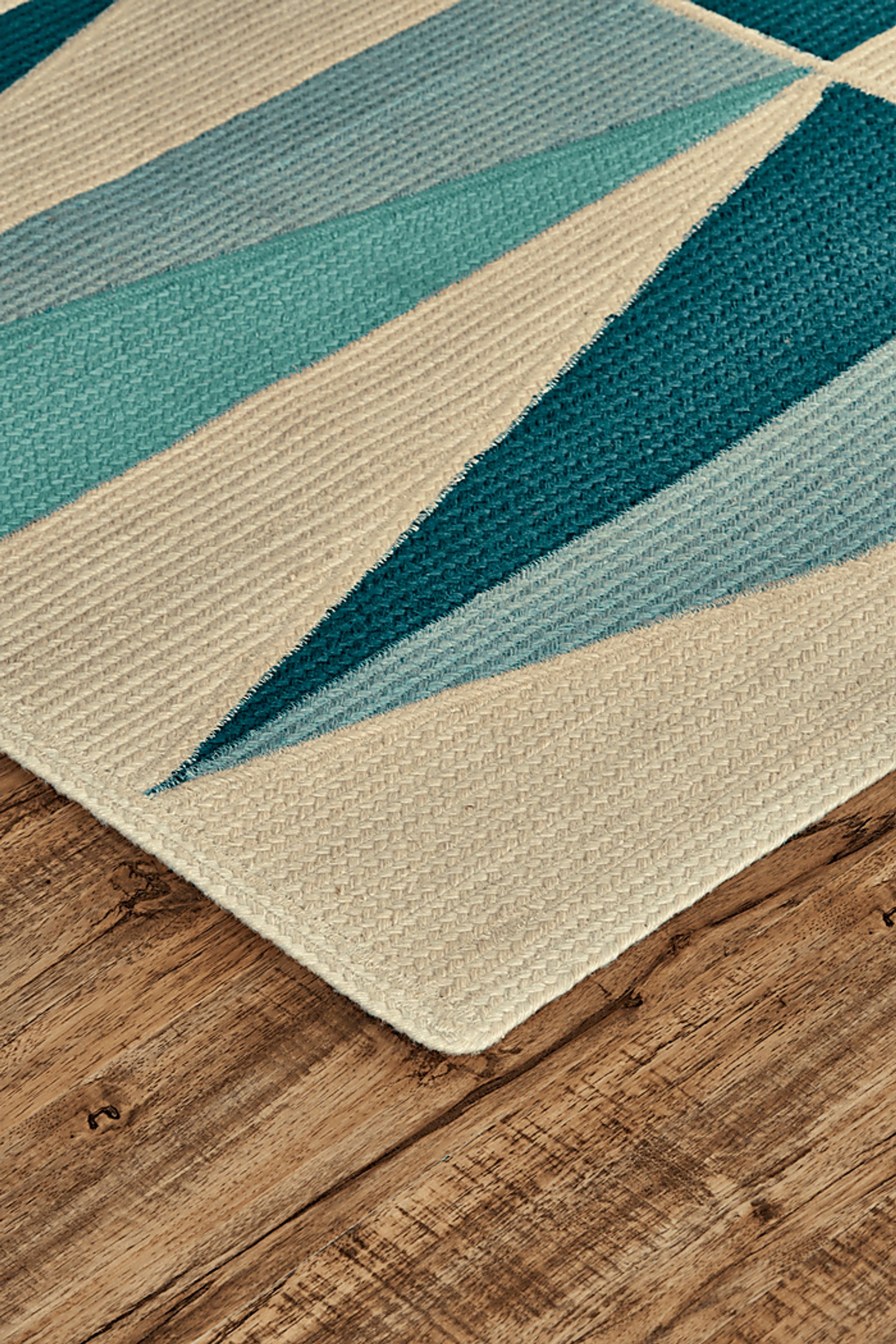 Gair Blue 5' x 8' Rug - Image 3
