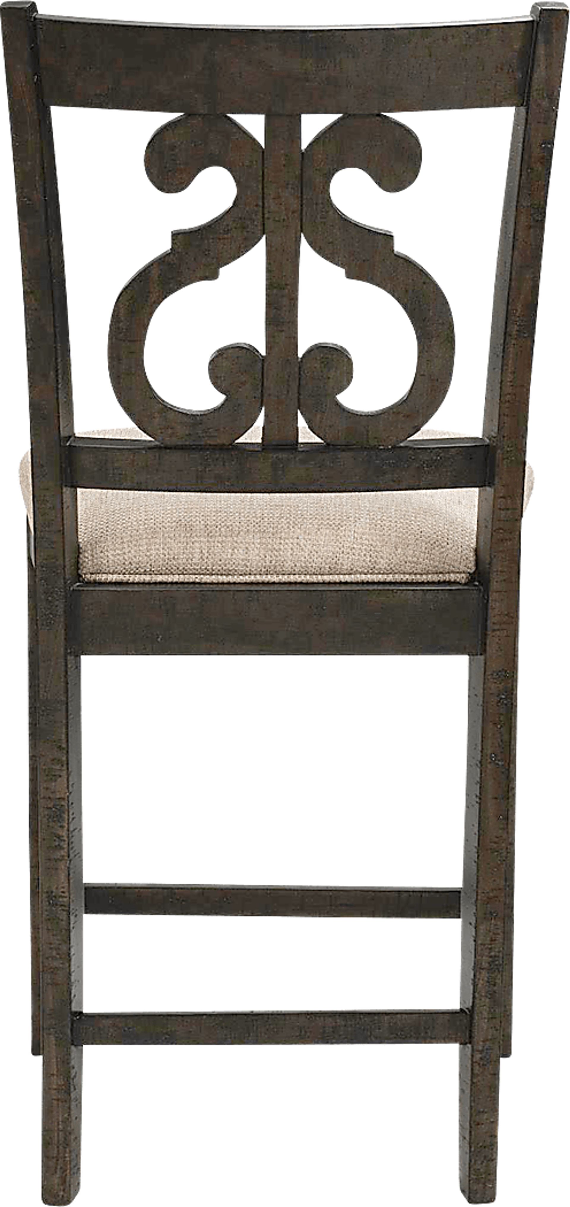 Galberry Brown Counter Side Chair Set - Image 8