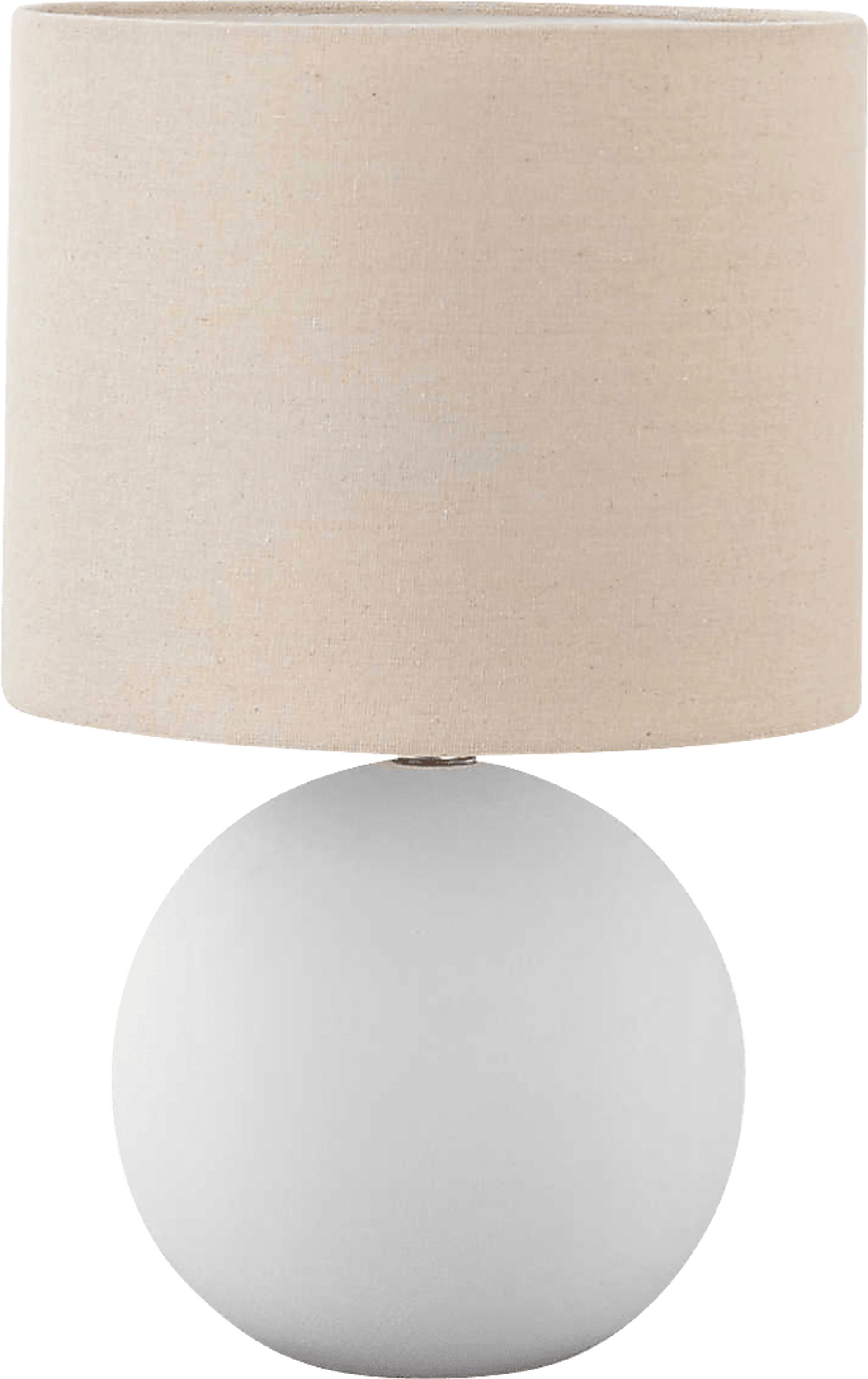 Gale Valley Cream Lamp - Image 1