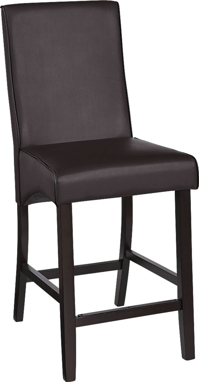 Galena Brown Counter Height Stool - Thumbnail - Image 1