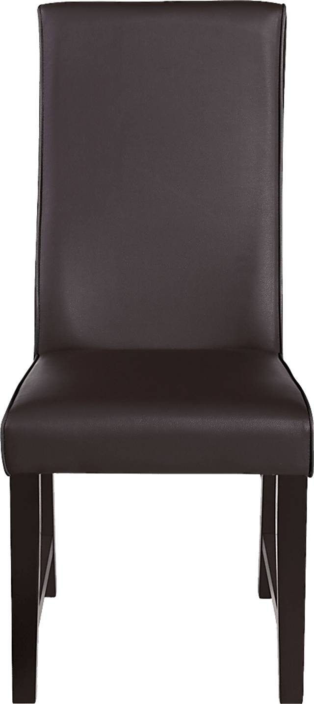 Galena Brown Side Chair - Thumbnail - Image 2