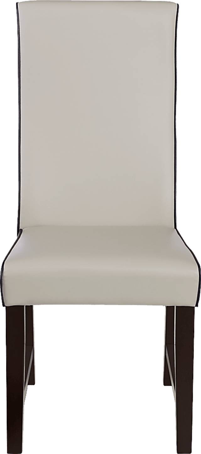 Colonia Hills Espresso 5 Pc 78 in. Rectangle Dining Room with Gray Chairs - Thumbnail - Image 4