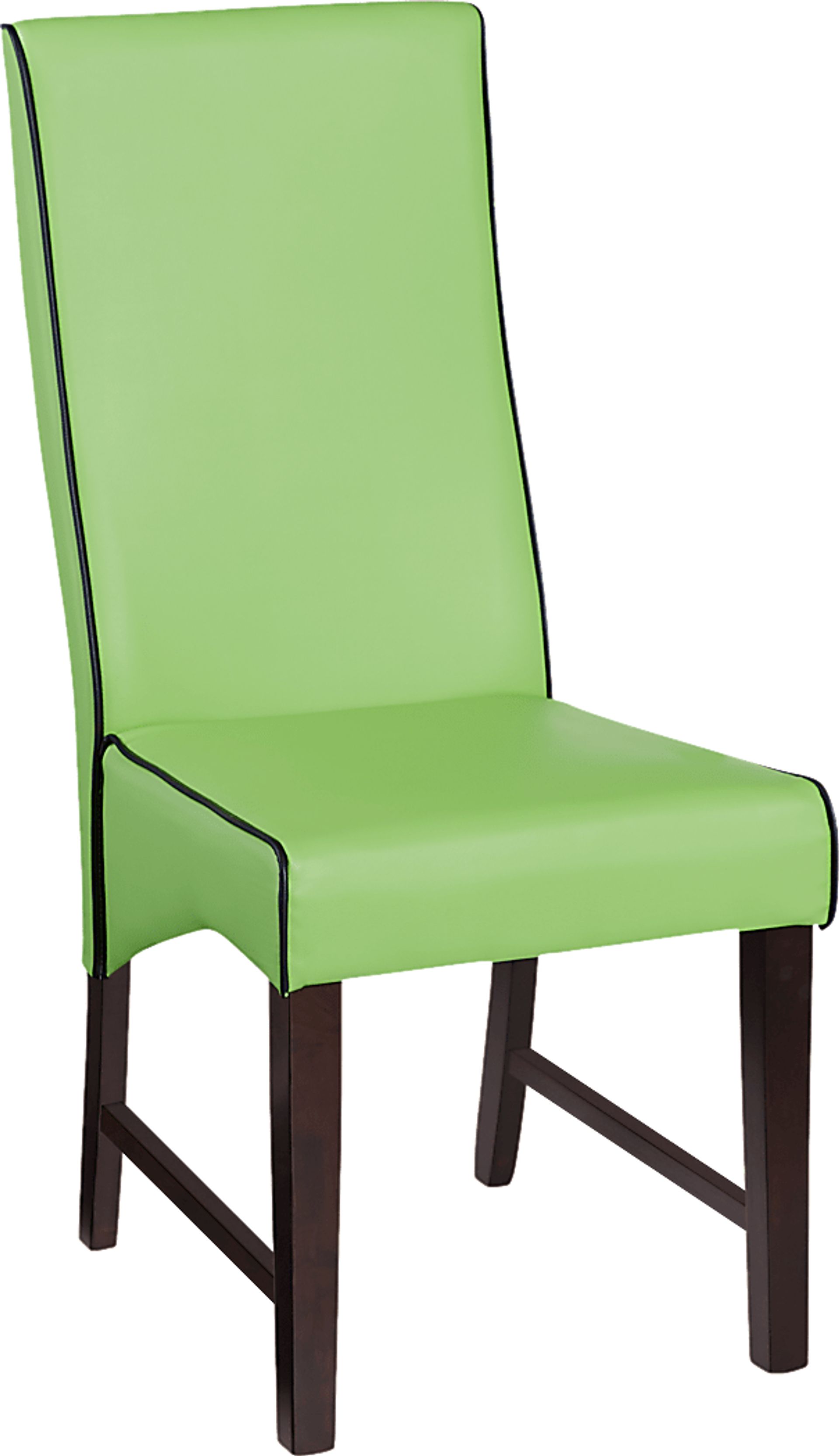 Colonia Hills Espresso 7 Pc 72 in. Rectangle Dining Room with Green Chairs - Image 3