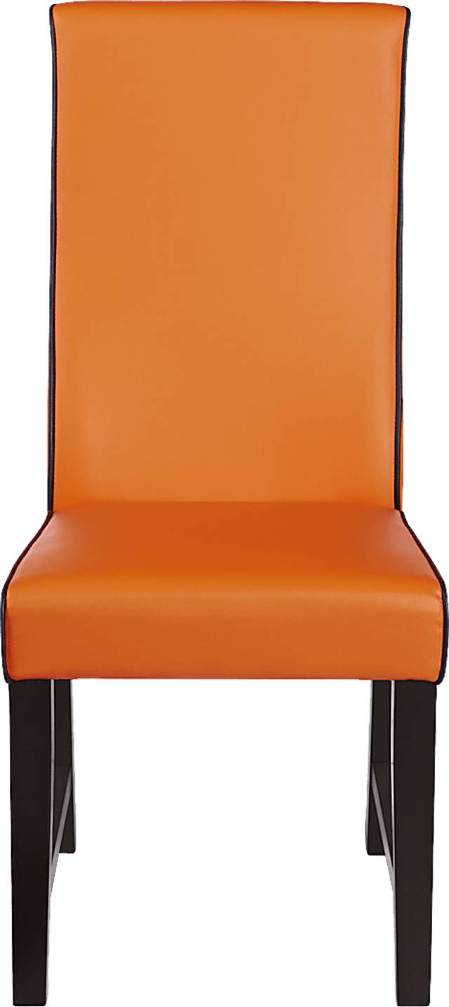 Galena Orange Side Chair - Thumbnail - Image 2