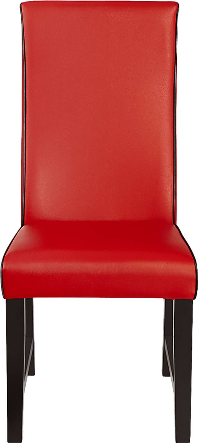 Galena Red Side Chair - Thumbnail - Image 2