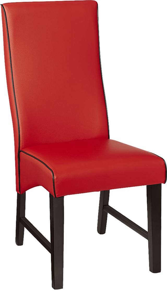 Galena Red Side Chair - Thumbnail - Image 1