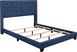 Galewood Blue Full Upholstered Bed