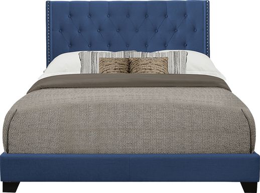 Galewood Blue Queen Upholstered Bed