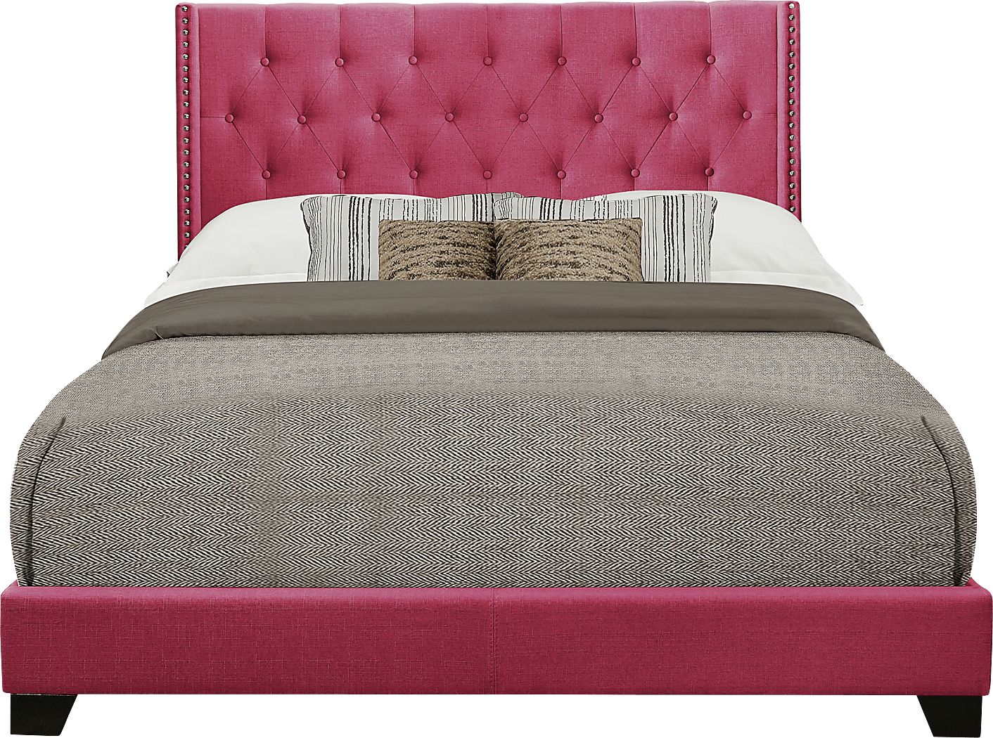 Galewood Pink Full Upholstered Bed Rooms To Go