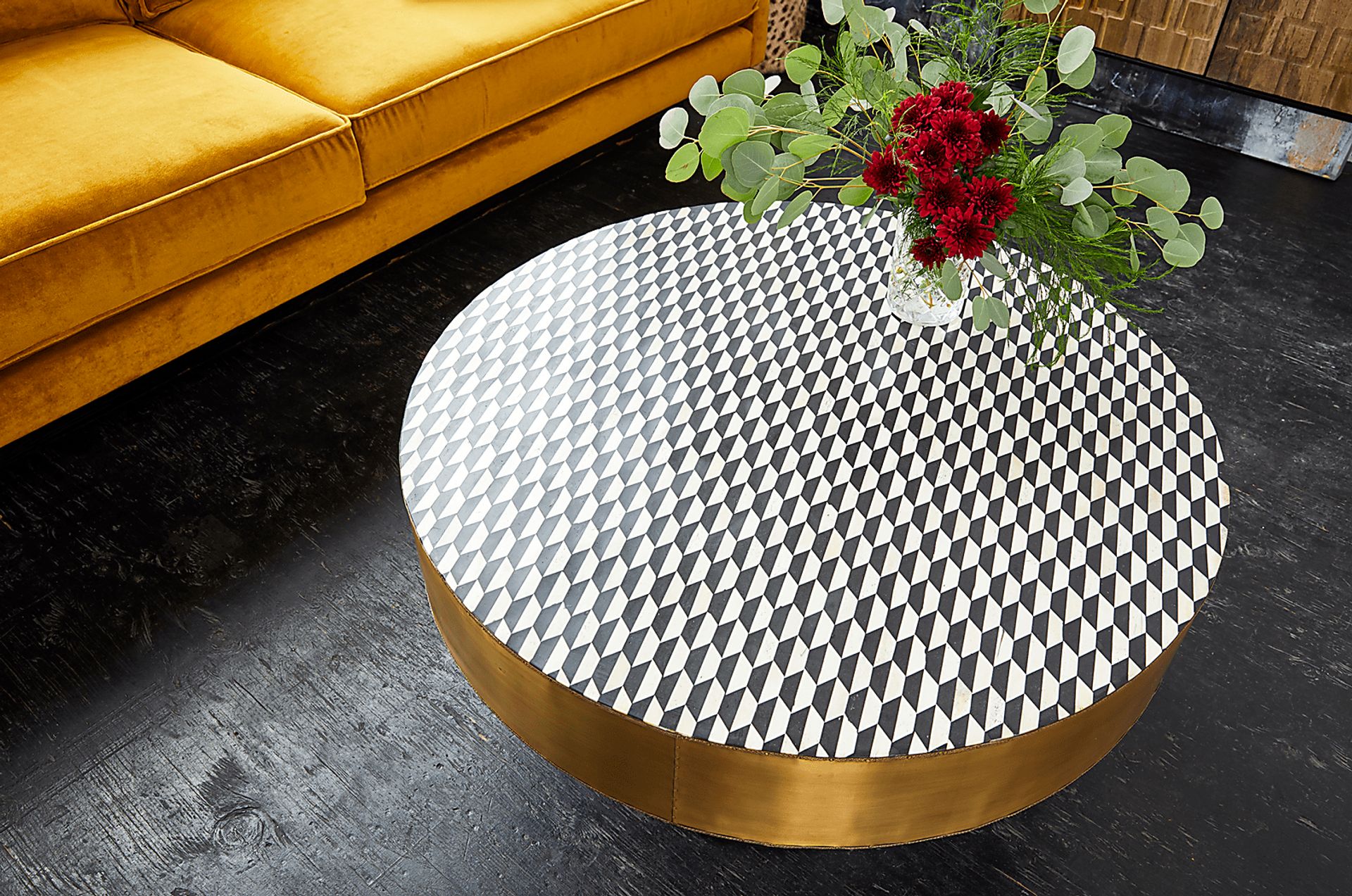 Galgate Black Cocktail Table - Image 5