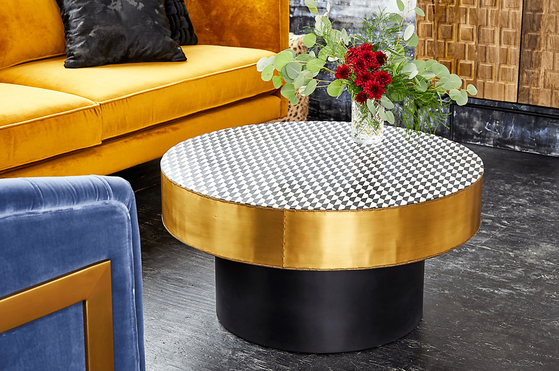 Galgate Black Cocktail Table - Image 6