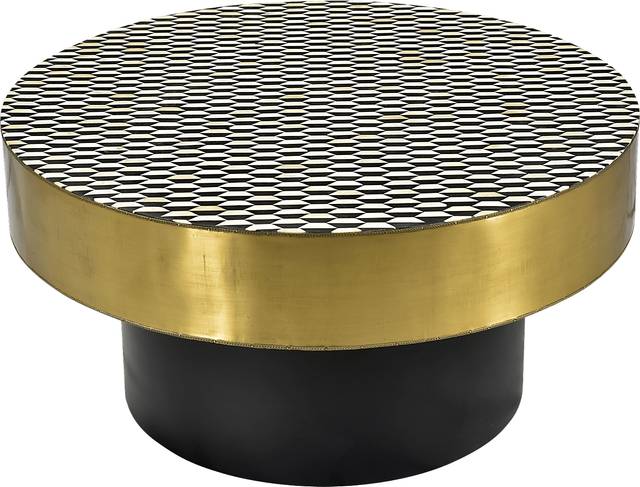 Galgate Black Cocktail Table - Thumbnail - Image 1