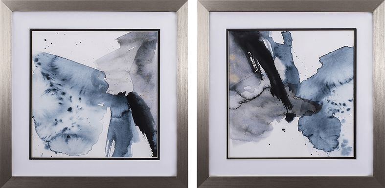 Galiceno Blue Wall Art, Set of 2