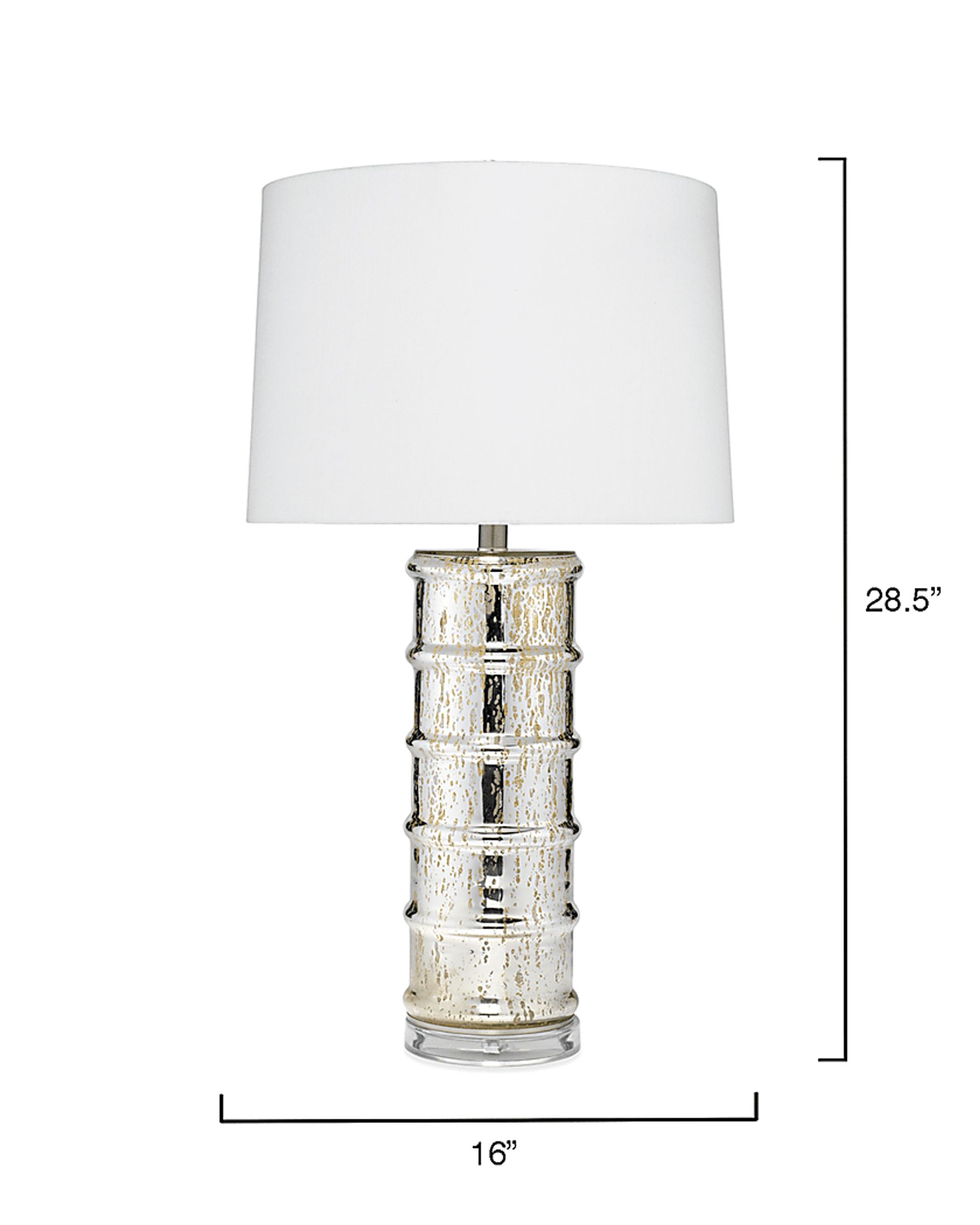 Galina Edge Silver Lamp - Image 4