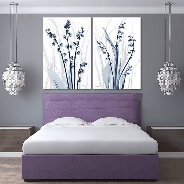 Galisteo Blue Artwork, Set of 2 - Thumbnail - Image 2