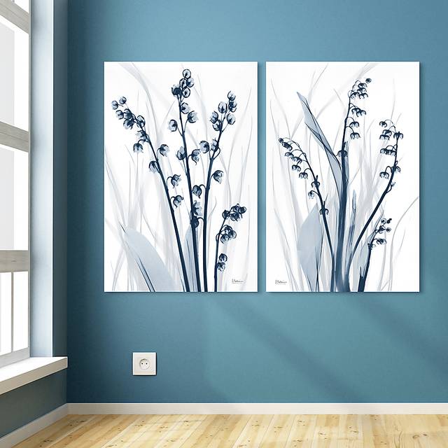 Galisteo Blue Artwork, Set of 2 - Thumbnail - Image 3