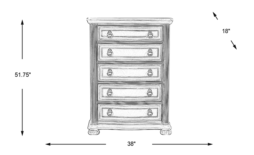 Gallagher Avenue Brown Chest