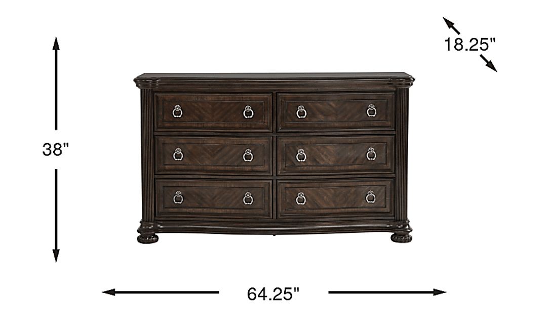 Gallagher Avenue Brown Dresser