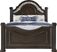 Gallagher Avenue Brown King Panel Bed