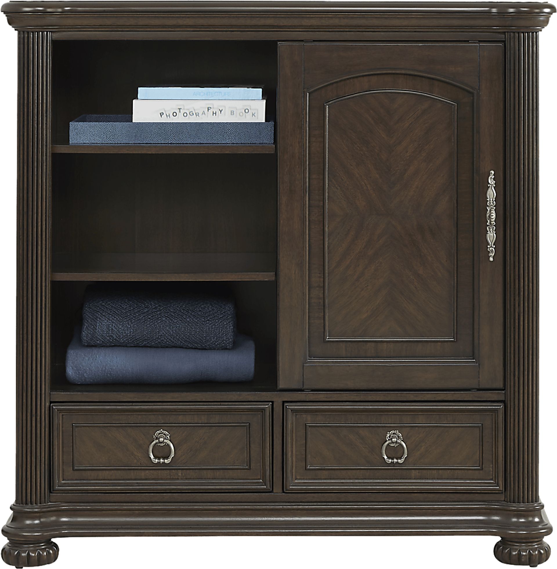 Gallagher Avenue Brown Sliding Door Chest - Image 2