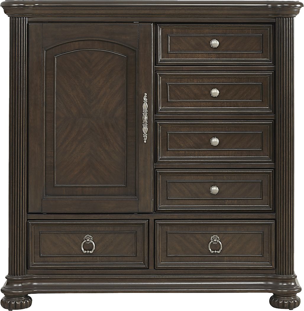 Gallagher Avenue Brown Sliding Door Chest
