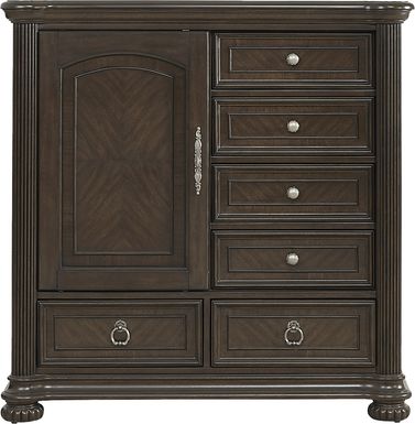 Gallagher Avenue Brown Sliding Door Chest