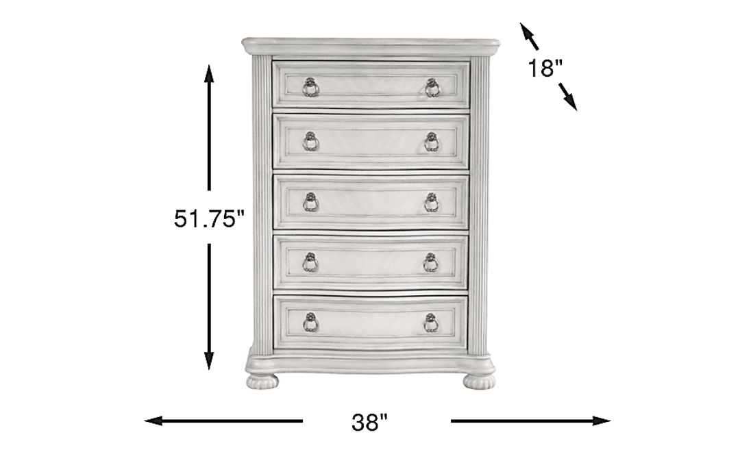 Gallagher Avenue White Chest