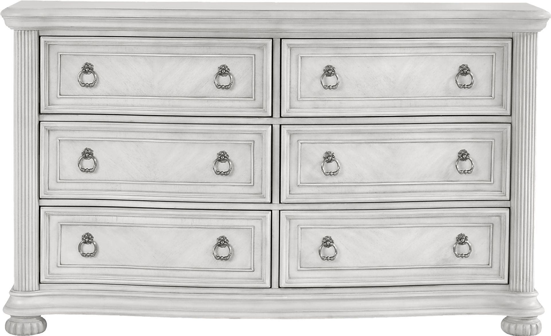 Gallagher Avenue White 7 Pc King Panel Bedroom - Image 5