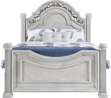 Gallagher Avenue White 3 Pc King Panel Bed