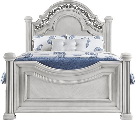 Gallagher Avenue White 3 Pc King Panel Bed