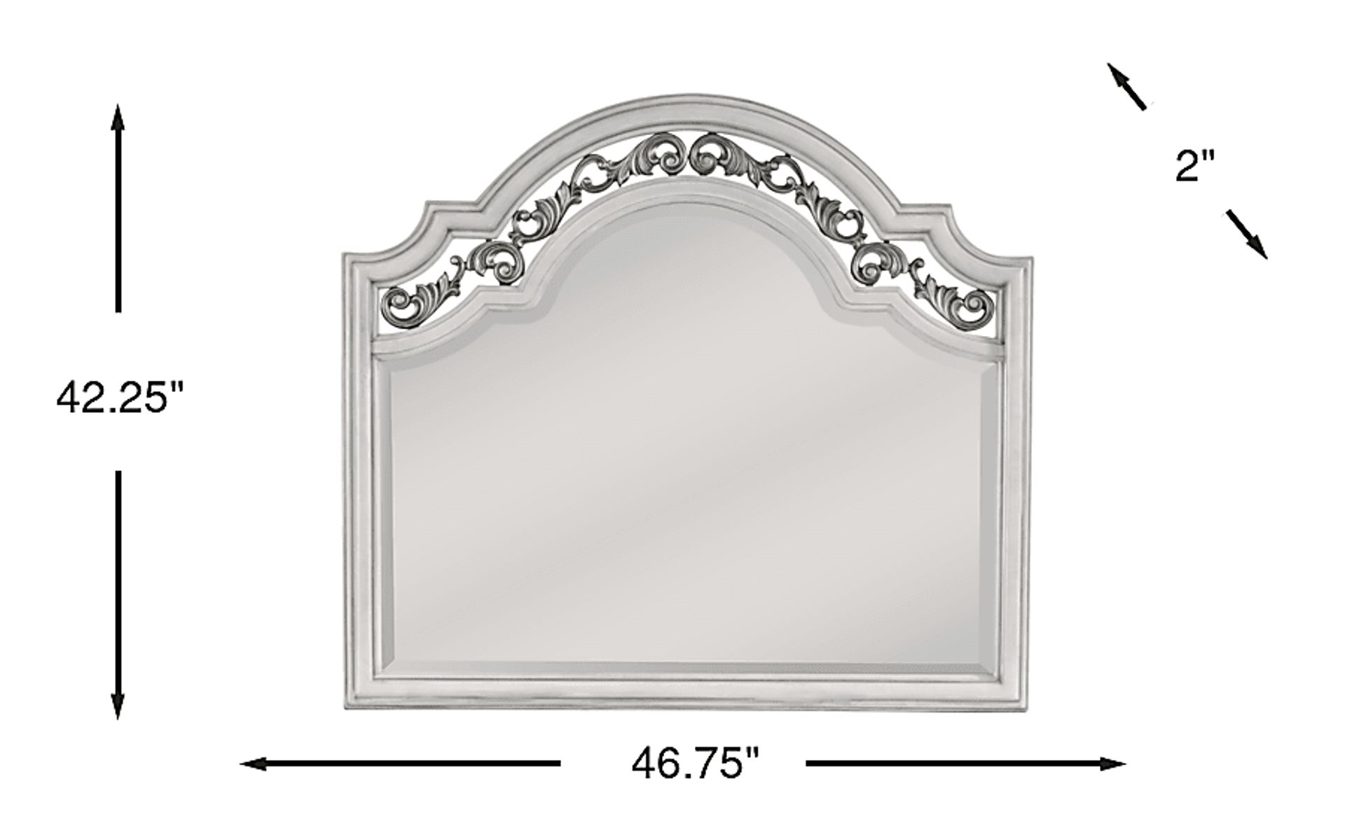 Dimension Image. Please refer to the Dimension Tab on this page for dimension details.