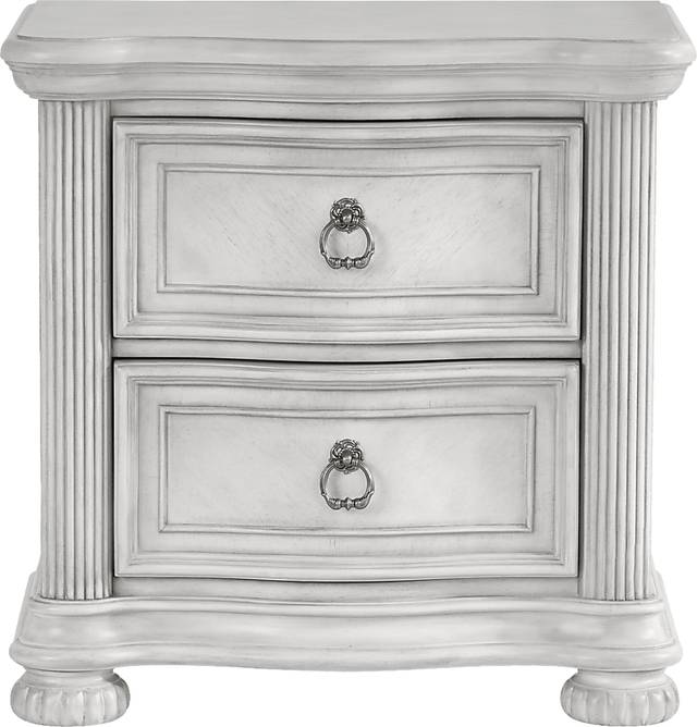 Gallagher Avenue White 7 Pc Queen Panel Bedroom - Thumbnail - Image 10