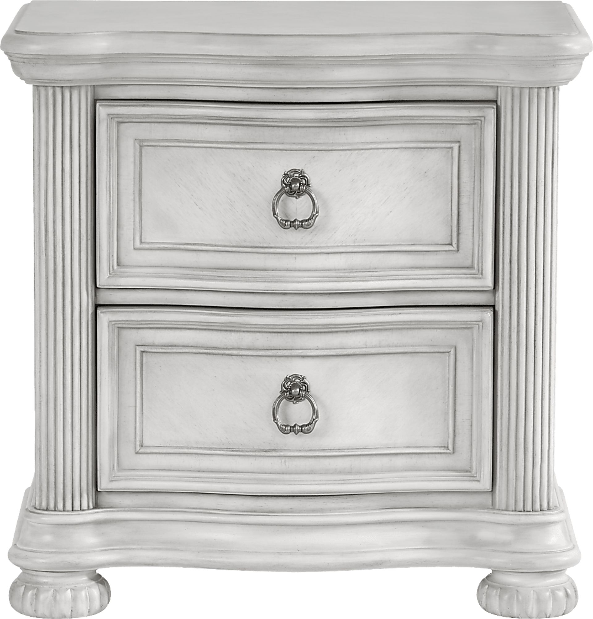 Gallagher Avenue White 7 Pc King Panel Bedroom - Image 9