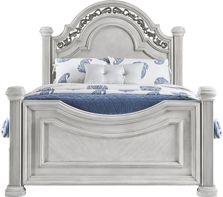 3 pc queen panel bed