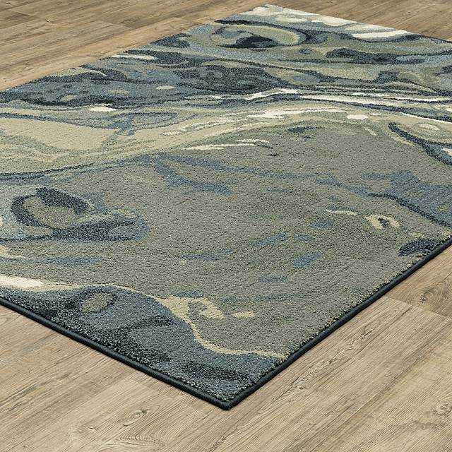Gallannia Blue 6'7 x 9'6 Rug - Thumbnail - Image 2