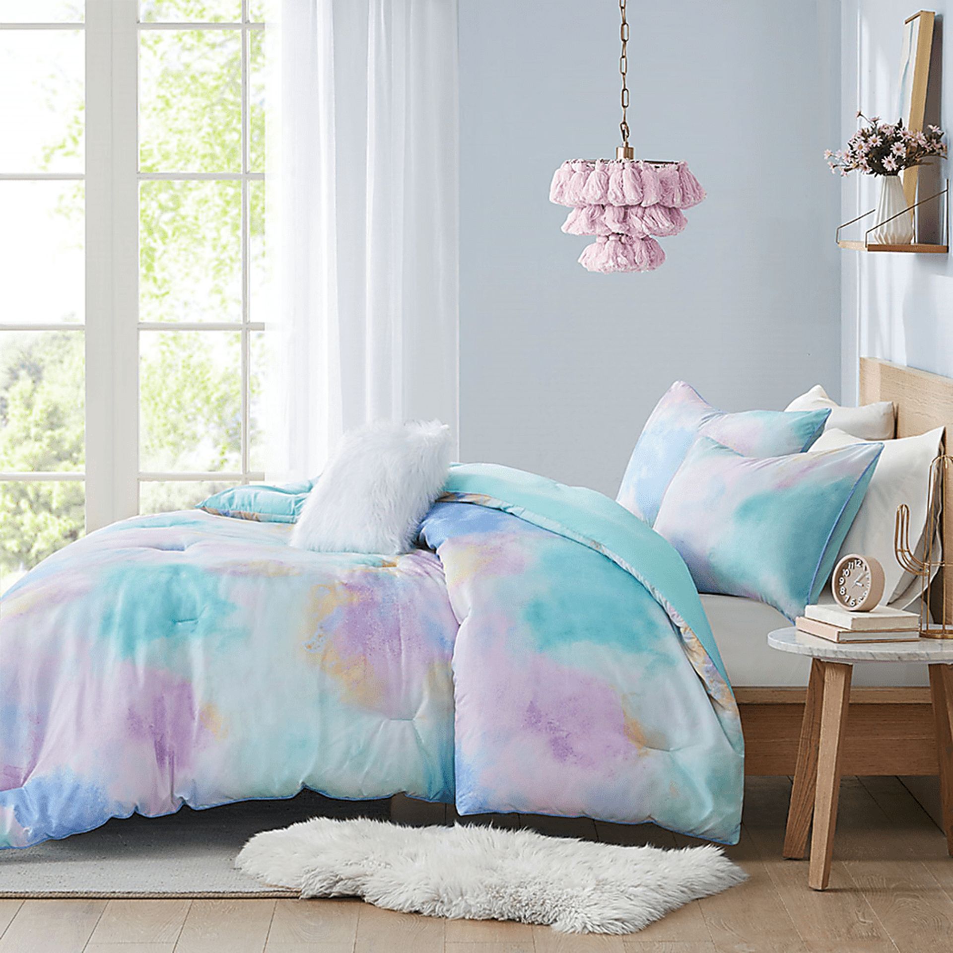 Gallatin Blue Twin/Twin XL Comforter Set - Image 11